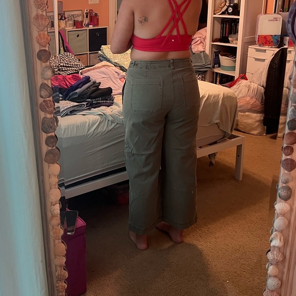 High rise crop pants - Picture 2 of 3